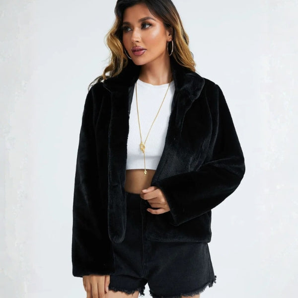 The Aspen Plush Faux-Fur Jacket