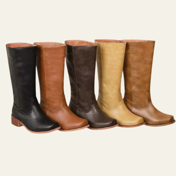 The Vienna Leather Knee Boot