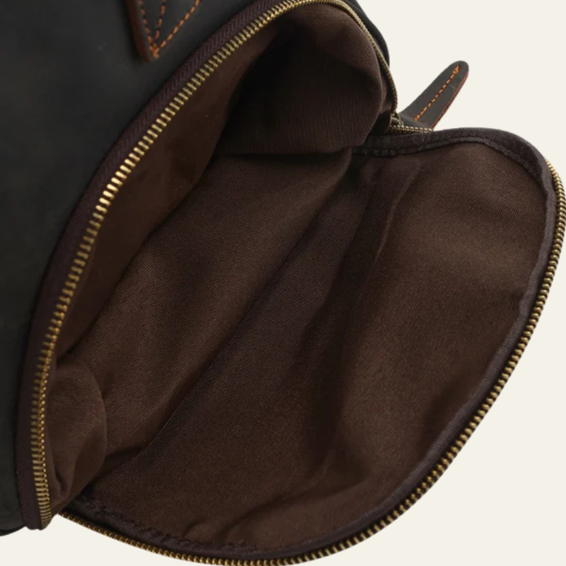 The Lucerne Leather Weekender Bag