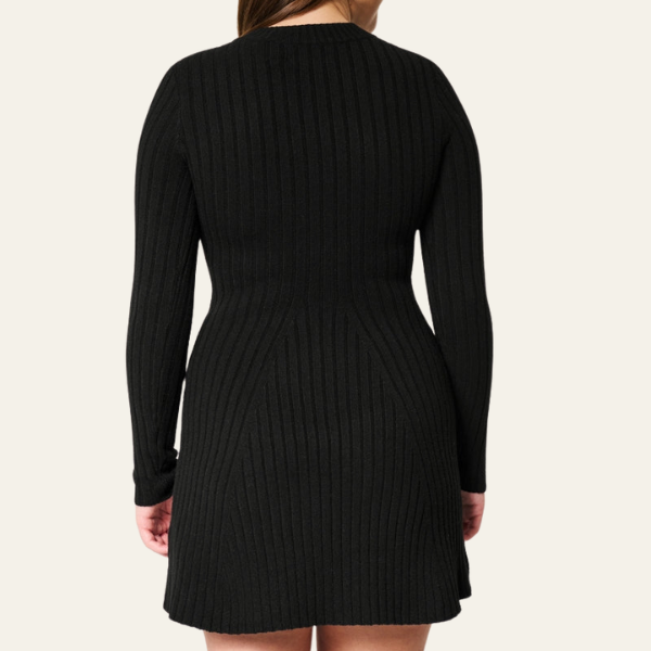 The Vienna Ribbed Knit Dress