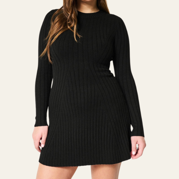 The Vienna Ribbed Knit Dress