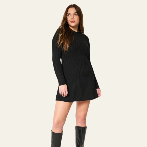 The Vienna Ribbed Knit Dress