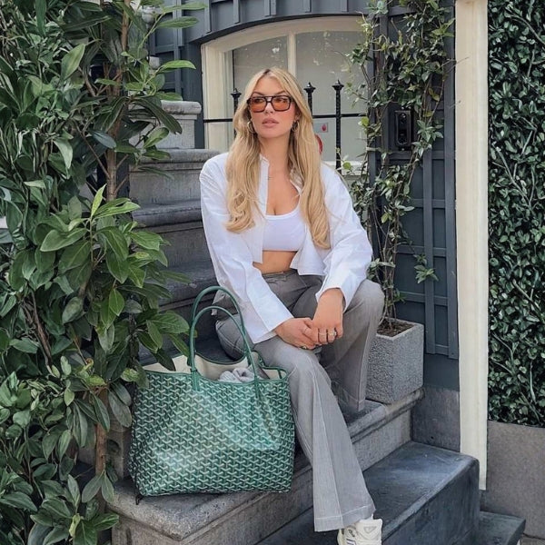 The Kyoto Monogram Structured Tote