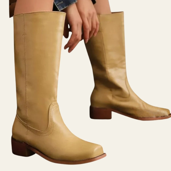 The Vienna Leather Knee Boot