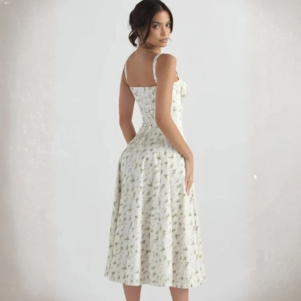 The Sorrento Bustier-Style Midi Dress
