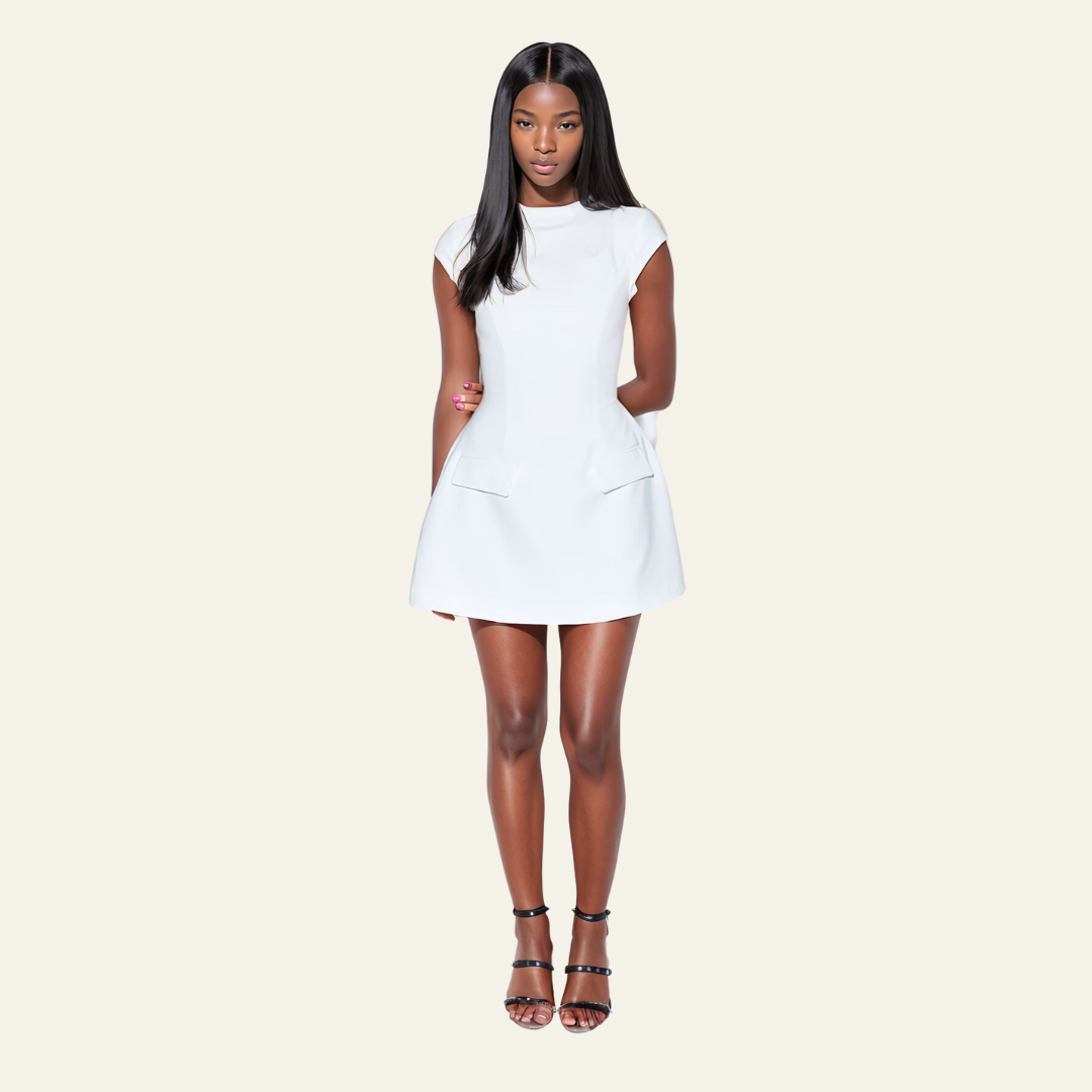 The Milan Structured Mini Dress