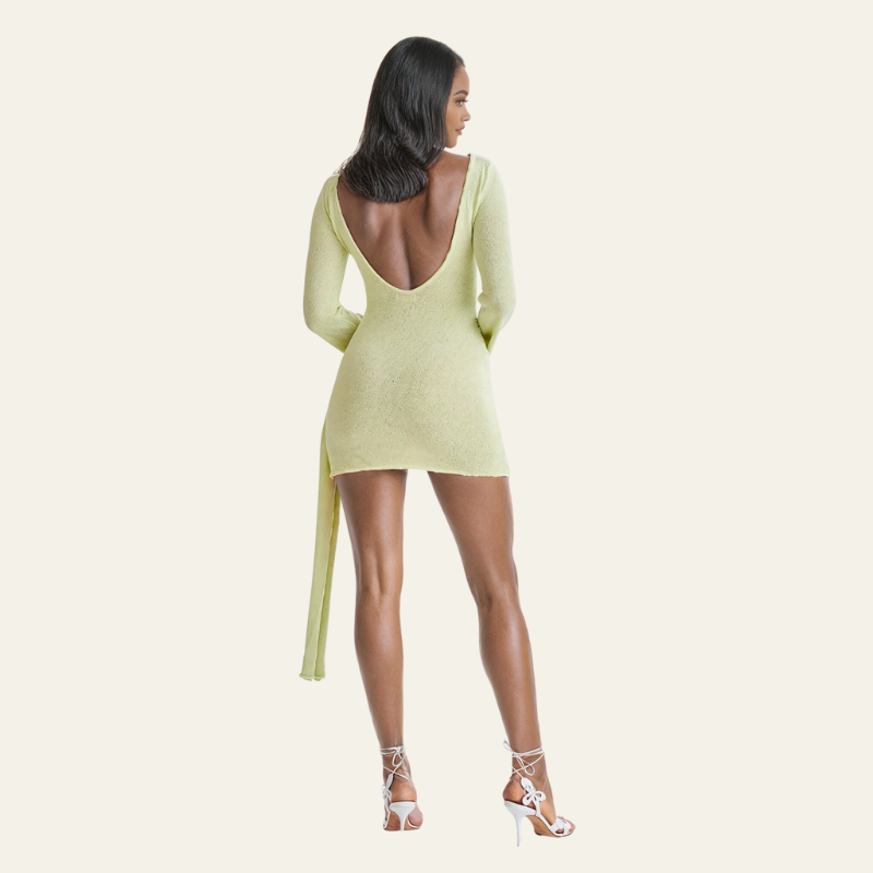 The Nice Drape Mini Dress