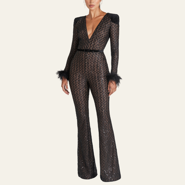The St. Moritz Sequin Jumpsuit