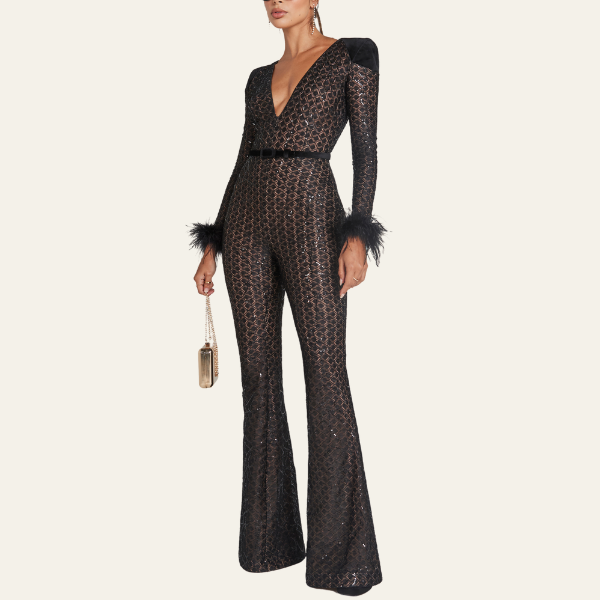 The St. Moritz Sequin Jumpsuit