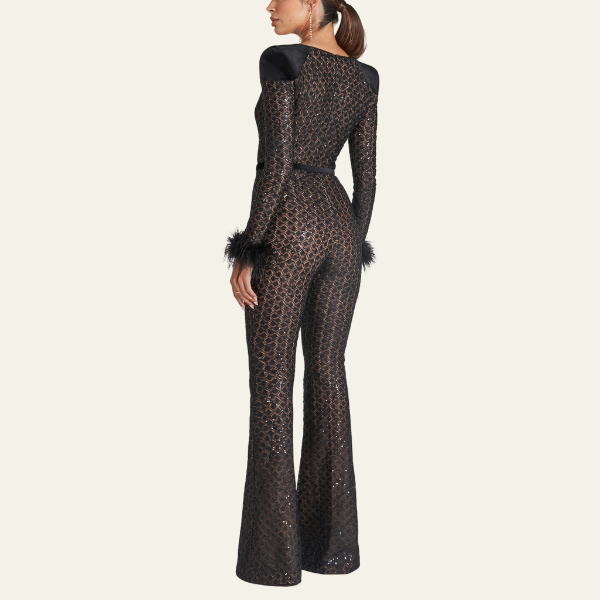 The St. Moritz Sequin Jumpsuit