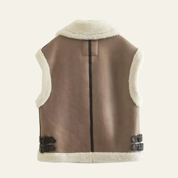The Cortina Shearling Aviator Vest