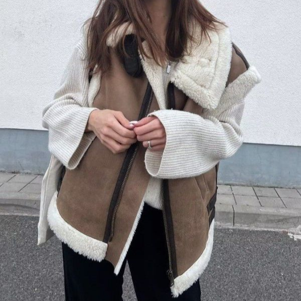 The Cortina Shearling Aviator Vest