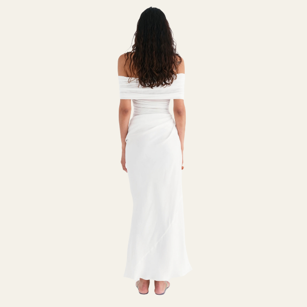 The Capri Draped Evening Dress