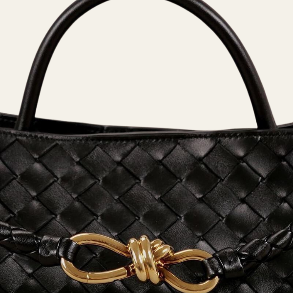 The Palermo Woven Leather Tote
