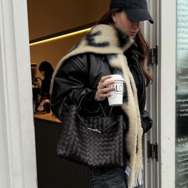 The Palermo Woven Leather Tote