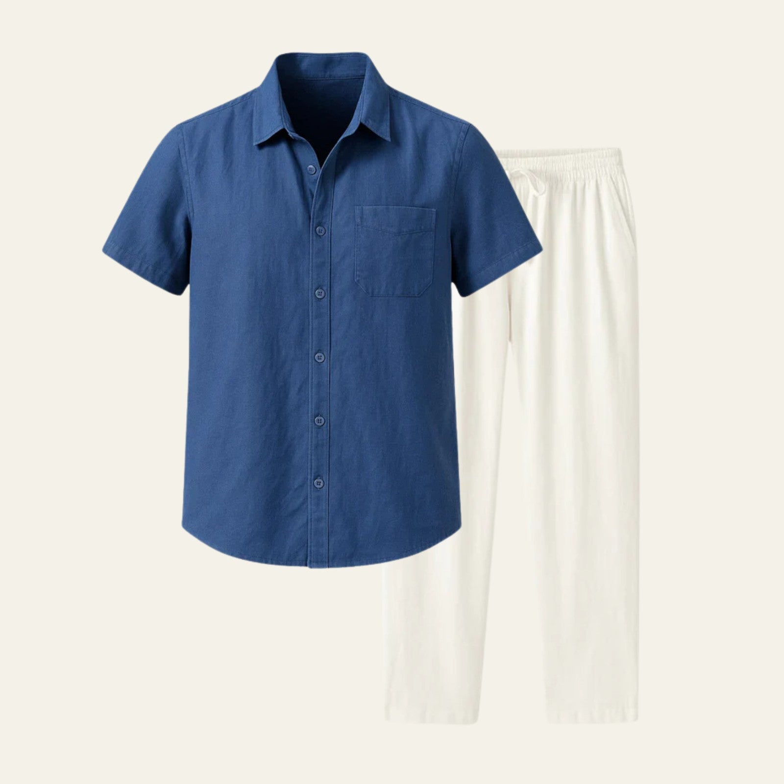 The Provençal Linen Set White