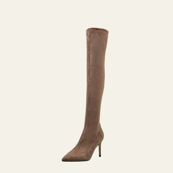 The Vienna Suede Over-the-Knee Boot