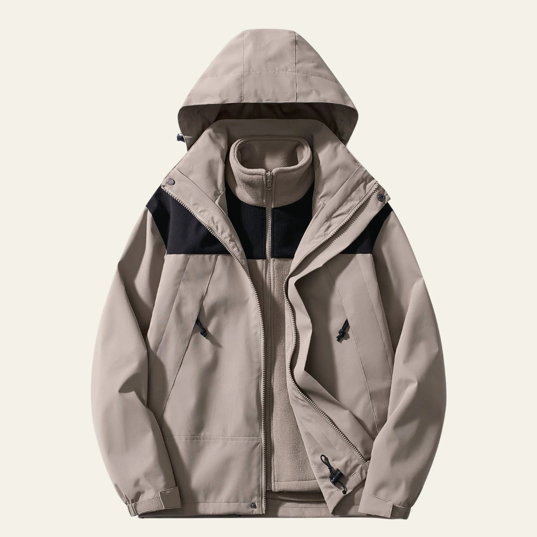 The Alpine 3-in-1 Softshell Hooded Jacket