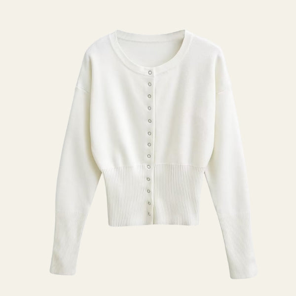 The Capri Sculpted Knit Cardigan