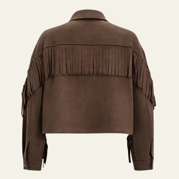 The Sedona Fringe Suede Jacket