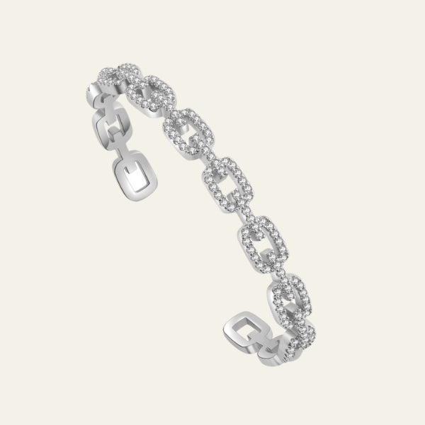 The Riviera Pavé-Link Bracelet