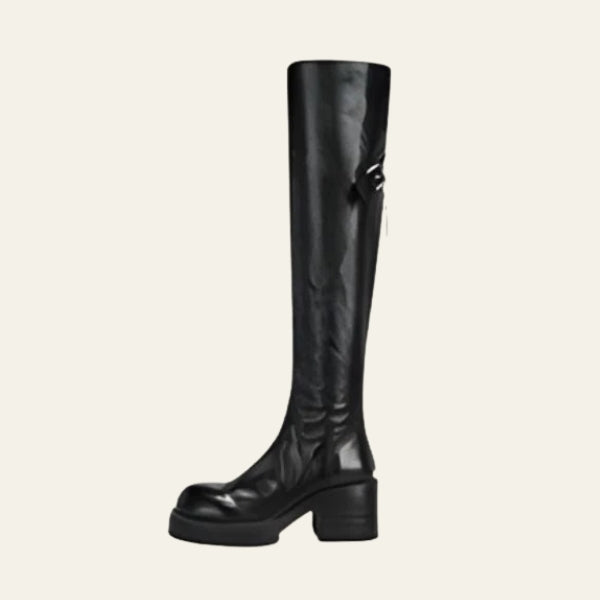 The Bellano Leather High Boot
