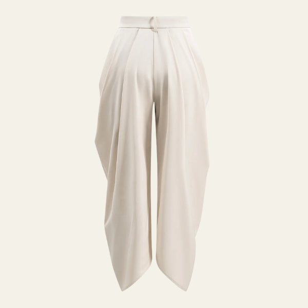 The Amalfi Draped Pleat Trousers