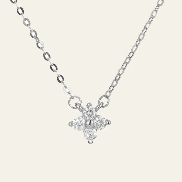 The Riviera Four-Petal Pendant Necklace