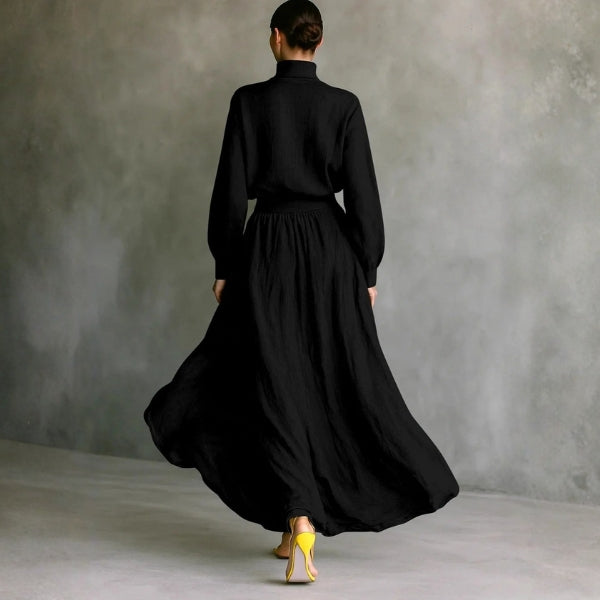 The Kyoto Textured High-Neck Set