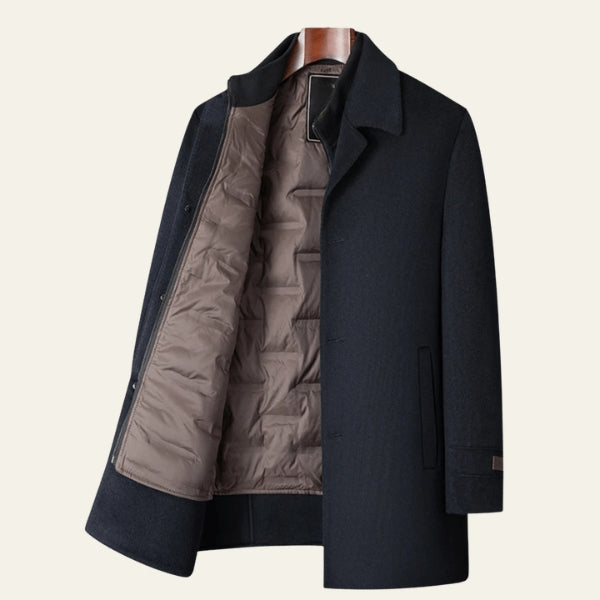 The Milano Quilted-Lined Overcoat