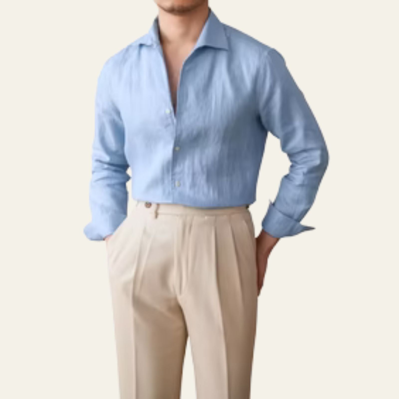 The Portofino Linen Coastal Shirt