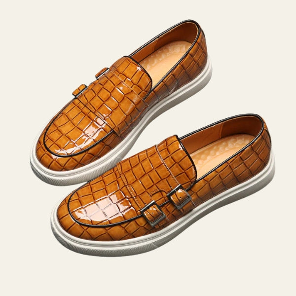 The Riviera Double-Buckle Loafers