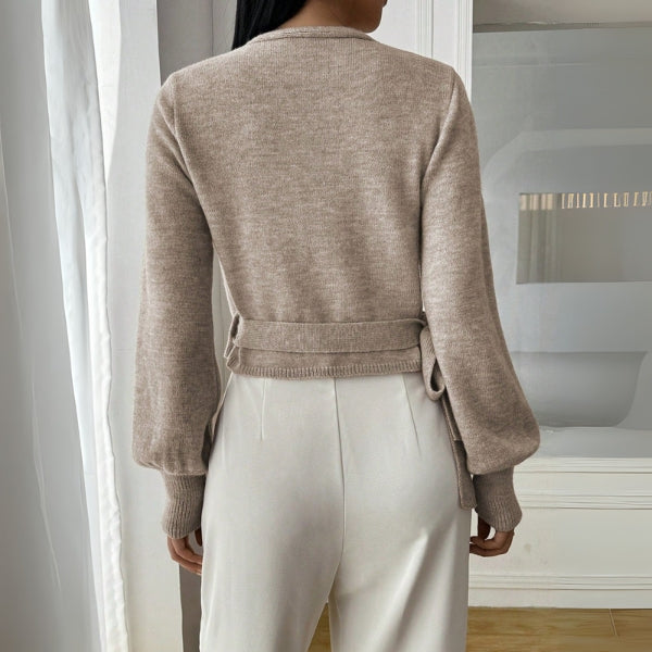 The Sorrento Wrap Knit Cardigan