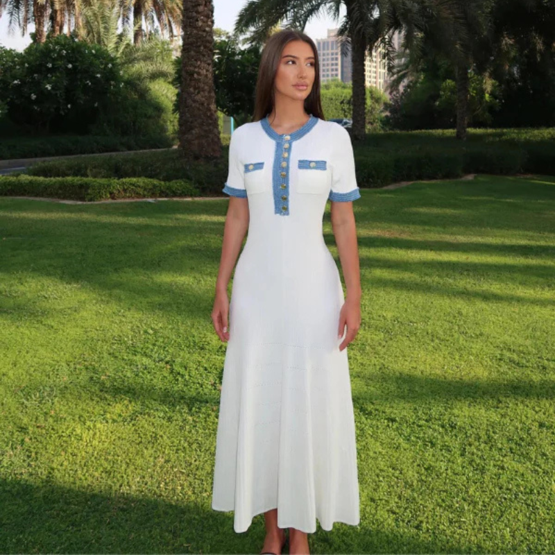 The Capri Knit Maxi Dress