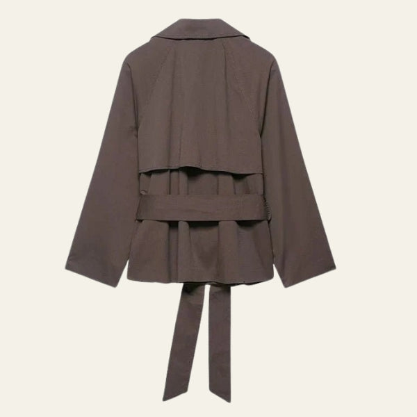 The Valencia Belted Trench Jacket