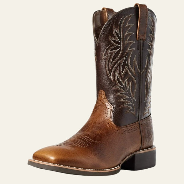 The Frontier Embroidered Western Boots