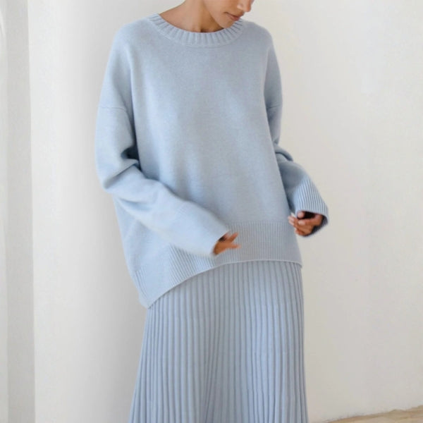 The Oslo Relaxed Knit Sweater