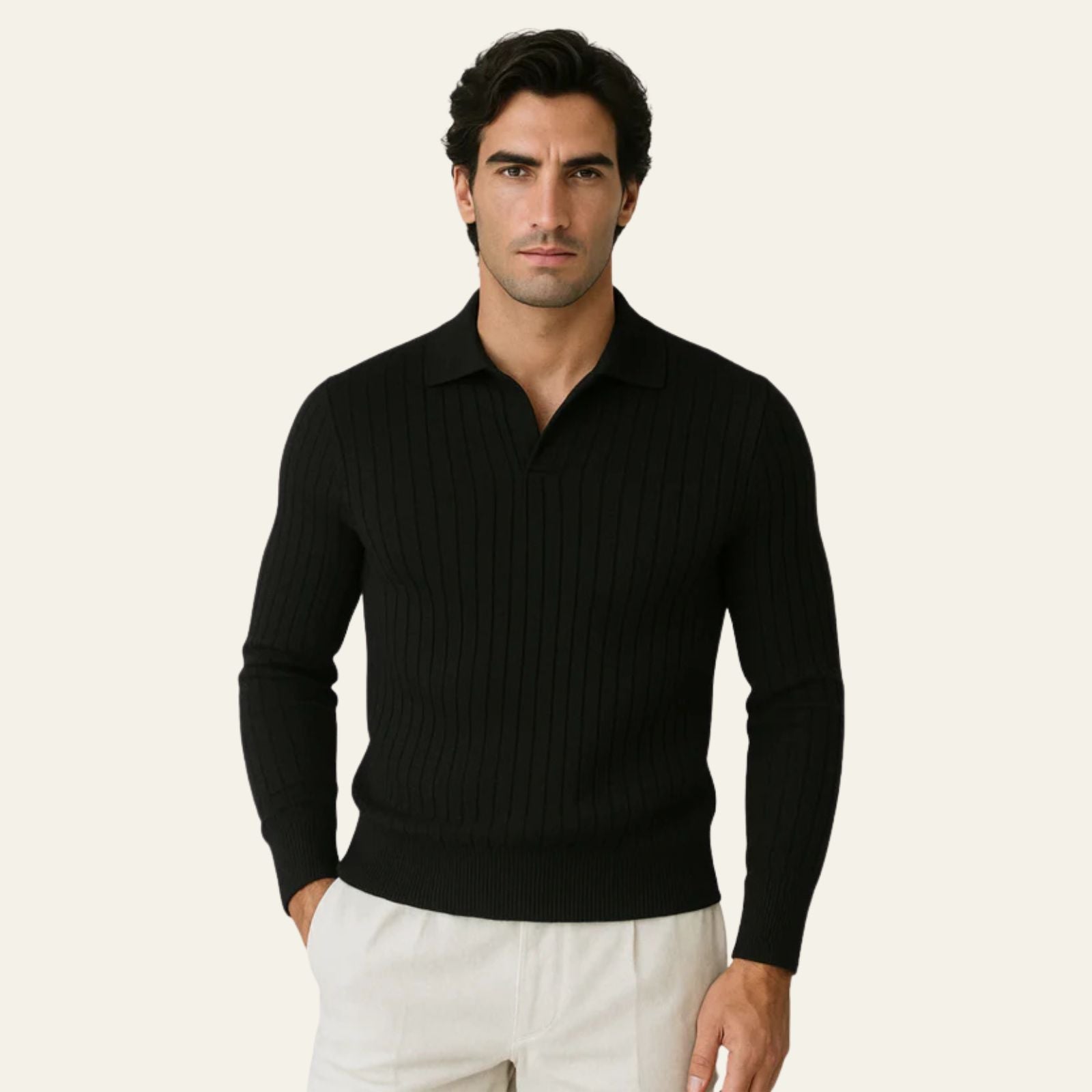 The Lucerne Ribbed Polo