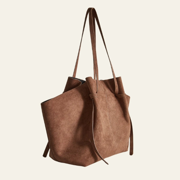 The Palermo Soft-Suede Oversize Tote