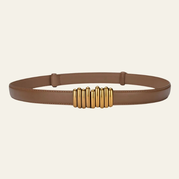 The Siena Gold-Link Accent Belt