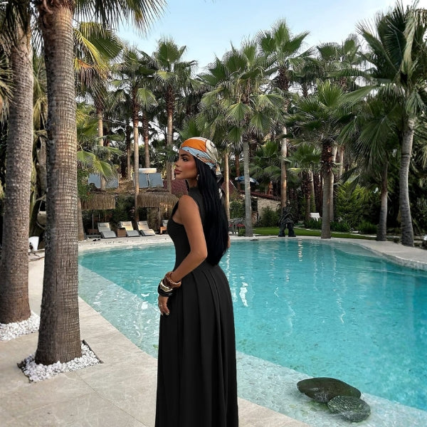 The Ravello One-Shoulder Maxi Dress