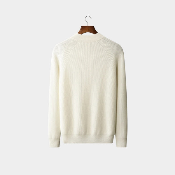 The Cortina Cashmere Button Knit