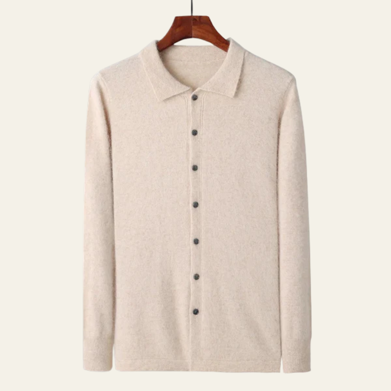 The St. Moritz Cashmere Knit Shirt