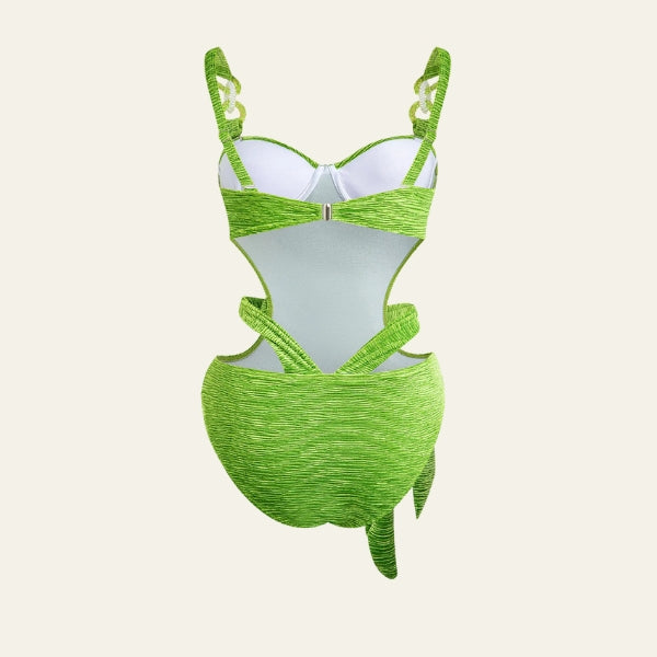 The Capri Belted Cut-Out Swimsuit