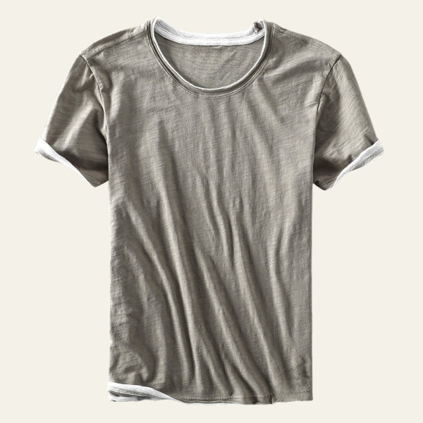 The Kyoto Slub-Weave Short Sleeve Tee