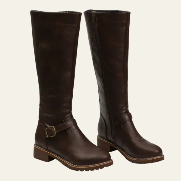 The Aspen Buckle Knee Boot
