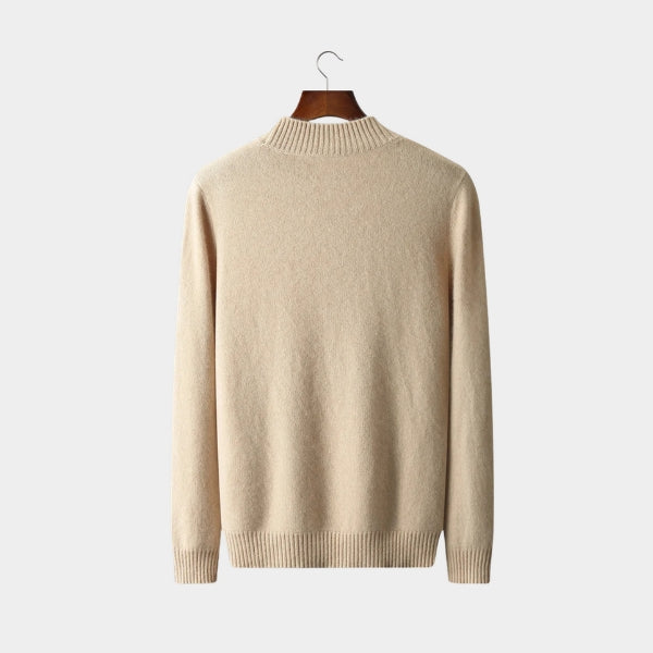 The Sorrento Merino Wool Cable Crew