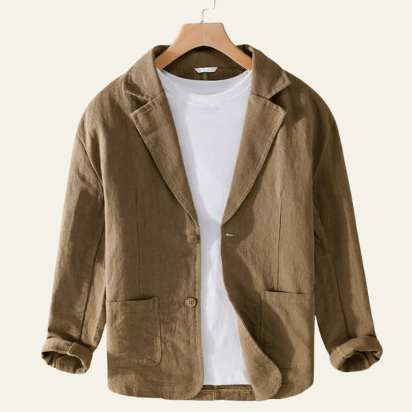 The Capri Relaxed Weave Blazer