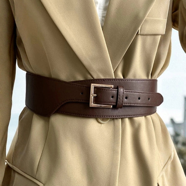 The Verona Wide-Buckle Waist Belt