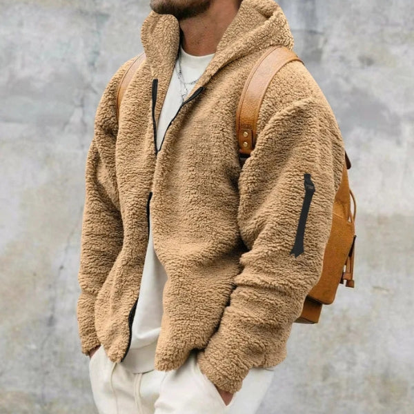 The Nordic Plush-Fleece Hooded Jacket